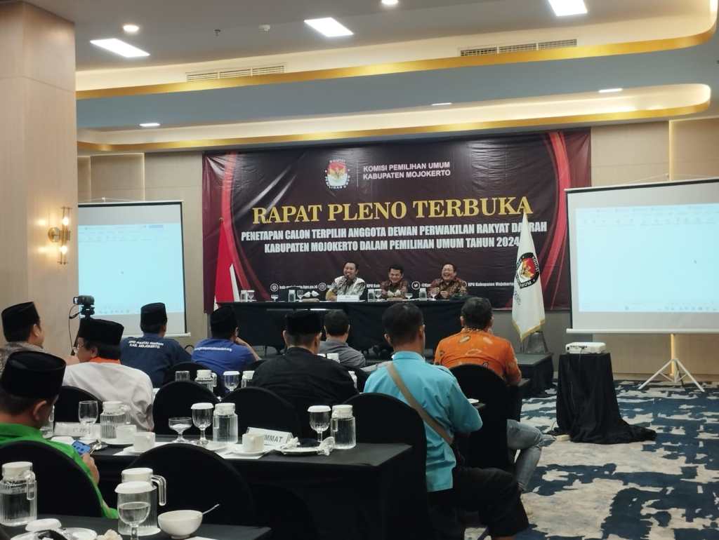 Berikut 50 Nama DPRD Kabupaten Mojokerto Terpilih Hasil Pileg 2024